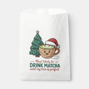 Most Likely to Drink Matcha Untill my Tree Perfect Favour Bag
