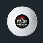 Most Likely To Drink Santa's Milk Funny Christmas  Golf Balls<br><div class="desc">Most Likely To Drink Santa's Milk Funny Christmas</div>
