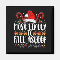 Most Likely To Fall Asleep Christmas Matching