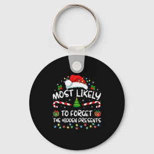 Most Likely To Forget The Hidden Family Christmas Key Ring