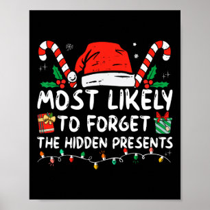 Most Likely To Forget The Hidden Presents Family C Poster