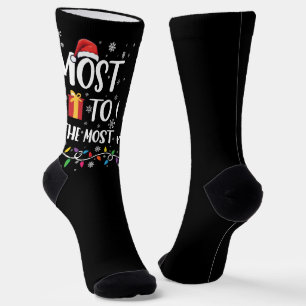 Most Likely To Get The Most Presents Christmas Socks