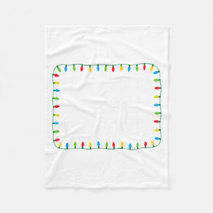 Most likely to go skiing with santa - funny xmas fleece blanket