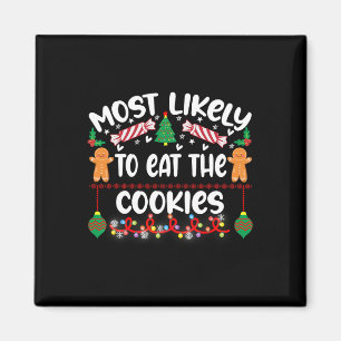 Most Likely To Hate This Xmas Pyjamas Family Chris Magnet