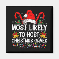 Most Likely To Host Christmas Games Family