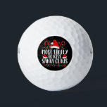 Most Likely To Kiss Santa Claus Christmas Family  Golf Balls<br><div class="desc">Most Likely To Kiss Santa Claus Christmas Family Funny Xmas</div>
