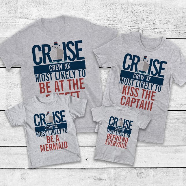 Most Likely To Matching Custom Cruise 2024 Group T-Shirt (Creator Uploaded)