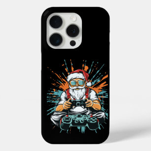 Most Likely To Nap Play Video Game Xmas Matching iPhone 15 Pro Case