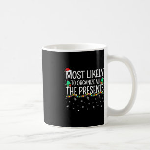 Most Likely To Organise All The Presents Family Ch Coffee Mug