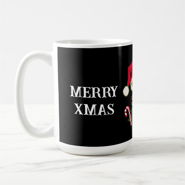  Most Likely to Take Santa's Ear Off Funny  Coffee Mug (Left)