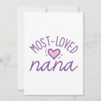 Most-Loved Nana
