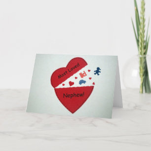 Most loved Nephew! Holiday Card