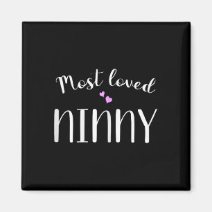 Most Loved Ninny Cute Hearts Magnet