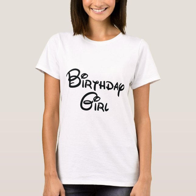 Most Magical Day Birthday Girl T-Shirt (Front)