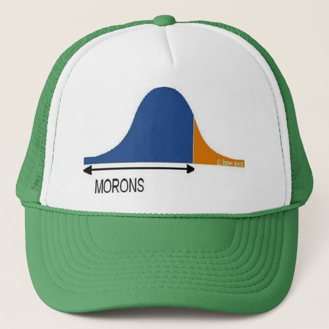 Most People are Morons Trucker Hat (Front)