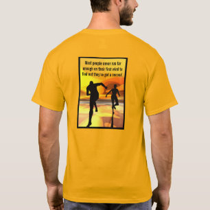 Most people never run far enough... T-Shirt