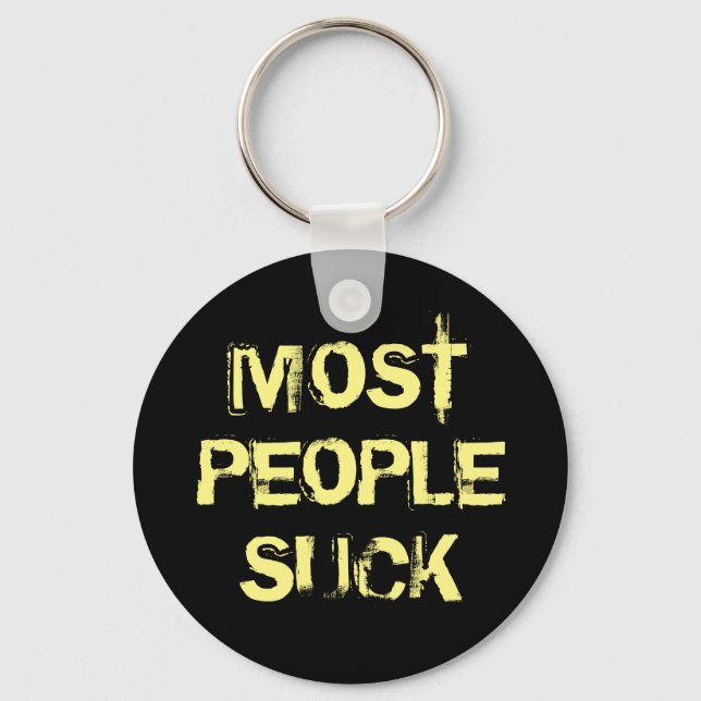 Most People Suck Felix Sense8 Keychain (Front)