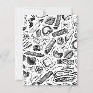 "Most Popular Italian Foods & Dishes" Holiday Card