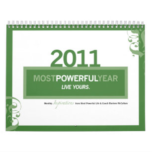 Most Powerful "Year" 2011 Calendar