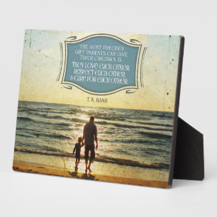 Most Precious Gift Parents Can Give Plaque