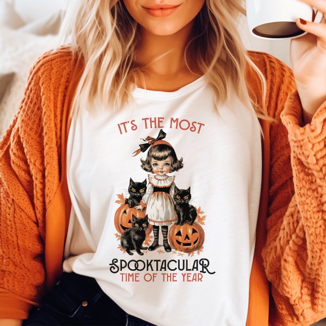 Most Spooktacular Time Vintage Halloween T-Shirt (Creator Uploaded)