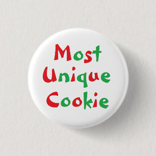 "Most Unique Cookie" Award Pin