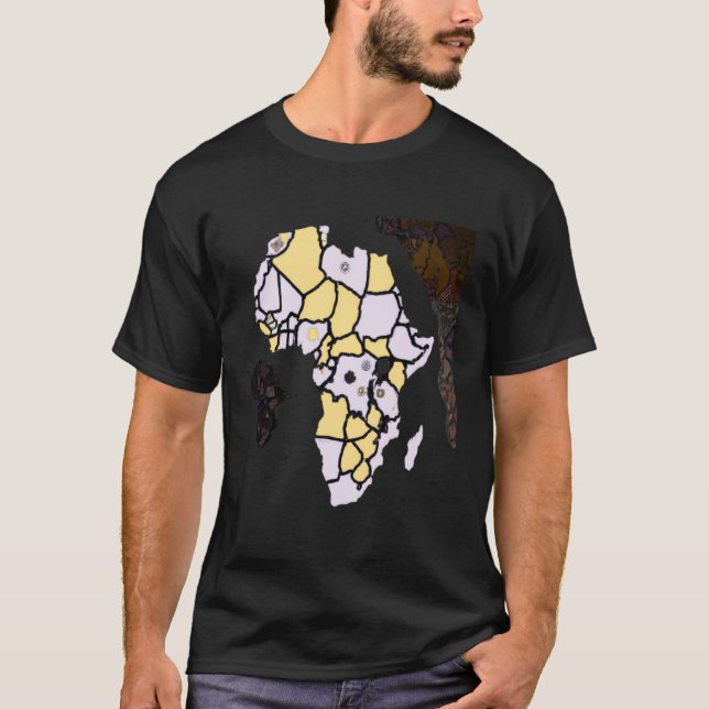 Most Unique graphic African map designs Pullover H (Front)