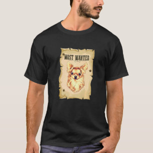 Most Wanted Chihuahua  Dog's  Costume T-Shirt