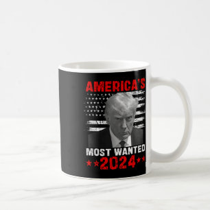 Most Wanted Trump 2024 Coffee Mug