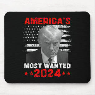 Most Wanted Trump 2024 Mouse Pad