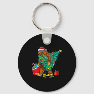Most Wonderful Christmas Co Bigfoot Christmas Tree Key Ring