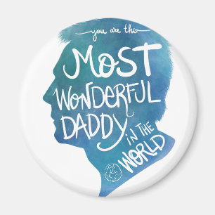Most wonderful daddy magnet