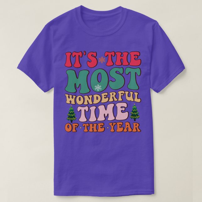 Most Wonderful Time Of The Year 1 T-Shirt (Design Front)