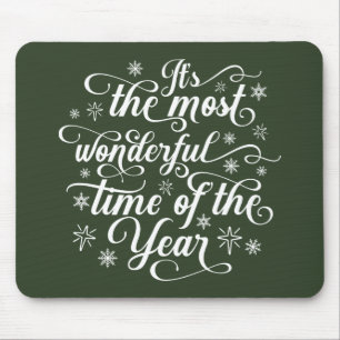 Most Wonderful Time of the Year   Mousepad