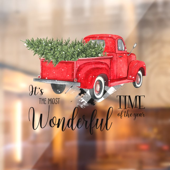 Most Wonderful Time of the Year Red Truck (Sheet 2)