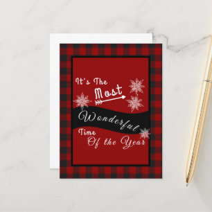 Most Wonderful time Postcard