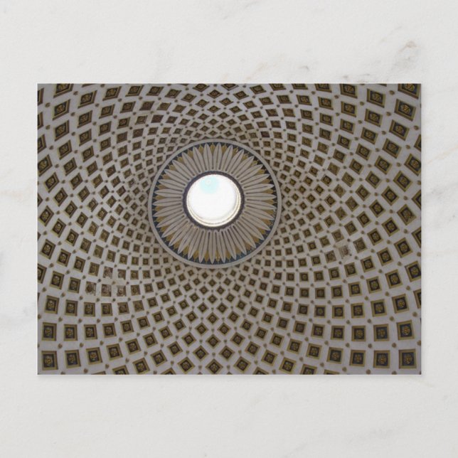 Mosta Dome Postcard (Front)