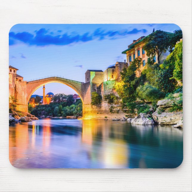Mostar, Bosnia and Herzegovina Mouse Pad (Front)