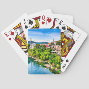 Mostar Bosnia and Herzegovina Playing Cards
