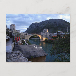 Mostar, Bosnia and Herzegovina Postcard