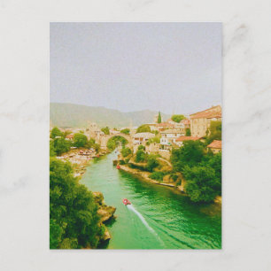 Mostar City - Bosnia and Herzegovina Postcard