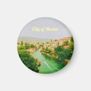 Mostar stad - Bosnien och Hercegovina Magnet