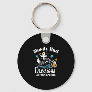 Mostly D Decisions North Carolina Spring Break  Key Ring