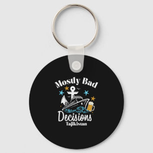 Mostly D Decisions Tajikistan Spring Break Key Ring