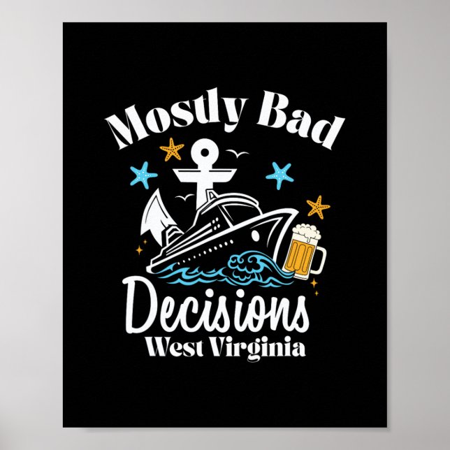 Mostly D Decisions West Virginia Spring Break  Poster (Front)