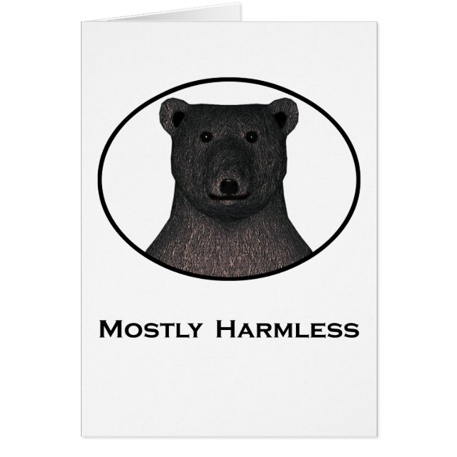 Mostly Harmless Card (Front)