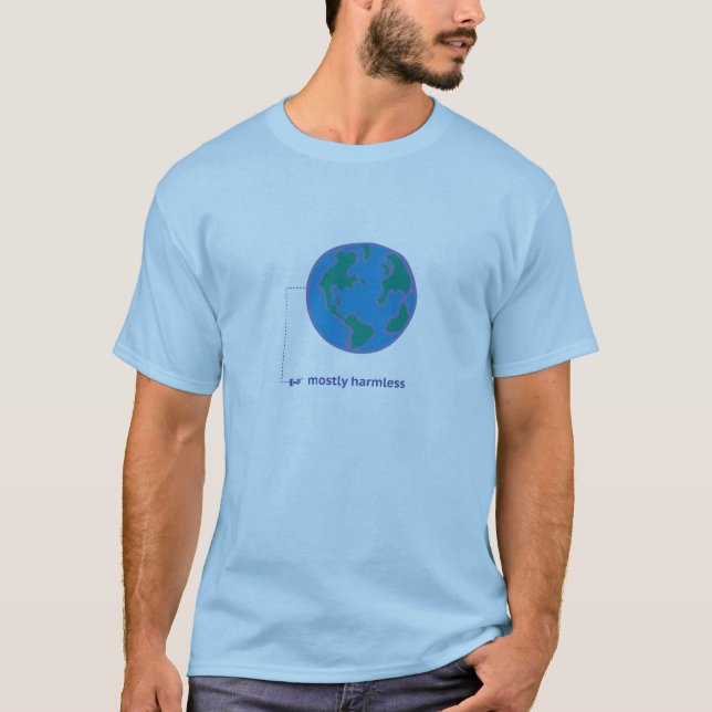 Mostly Harmless T-Shirt (Front)