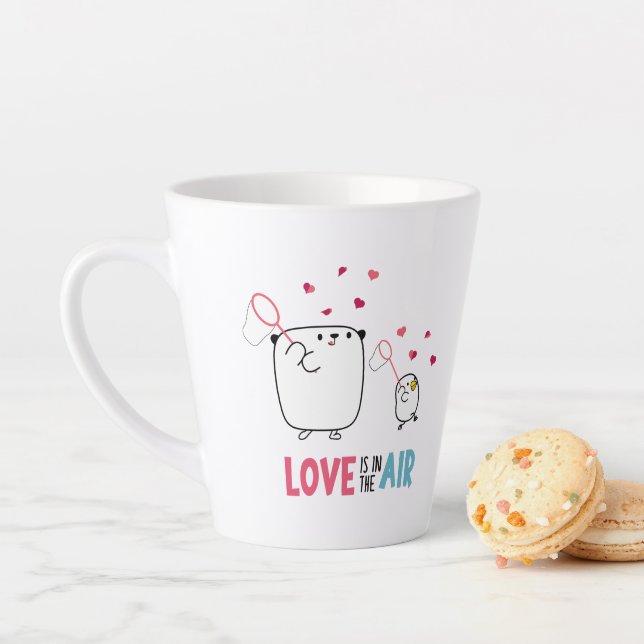 Mostropi: Love is in the air Latte Mug (In Situ)