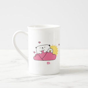 Mostropi  Opi and Kipi Valentin Bone China Mug