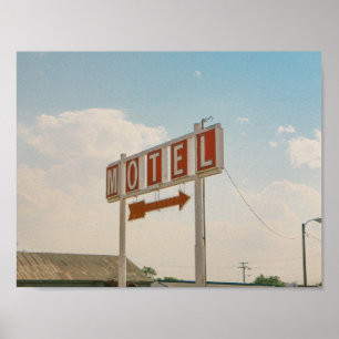 Motel Sign Vintage Photography